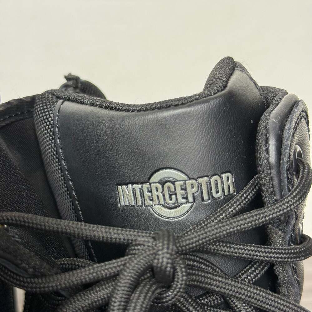 Interceptor Men's Guard Zippered 6" Soft Toe Tactical Boots Sz 11 - Picture 6 of 13